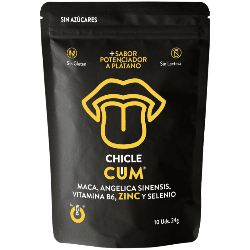 WUG CUM – Functional banana-flavored chewing gum to boost male fertility